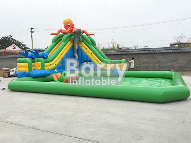Octopus Inflatable Water Park 